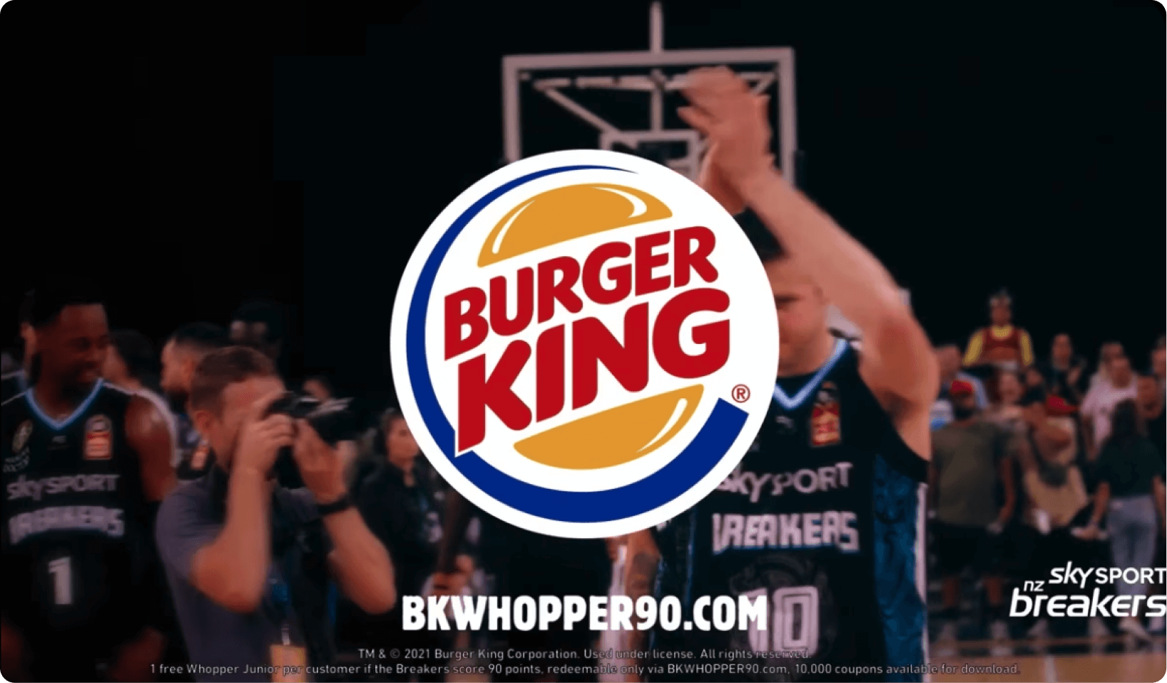 Case Study: NZ Breakers & Burger King