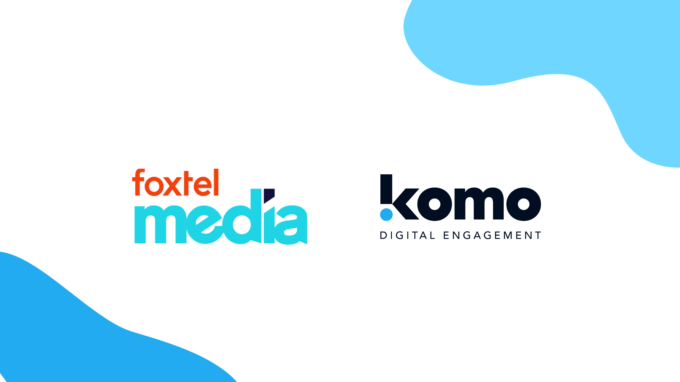 foxtel media komo partnership announcement 