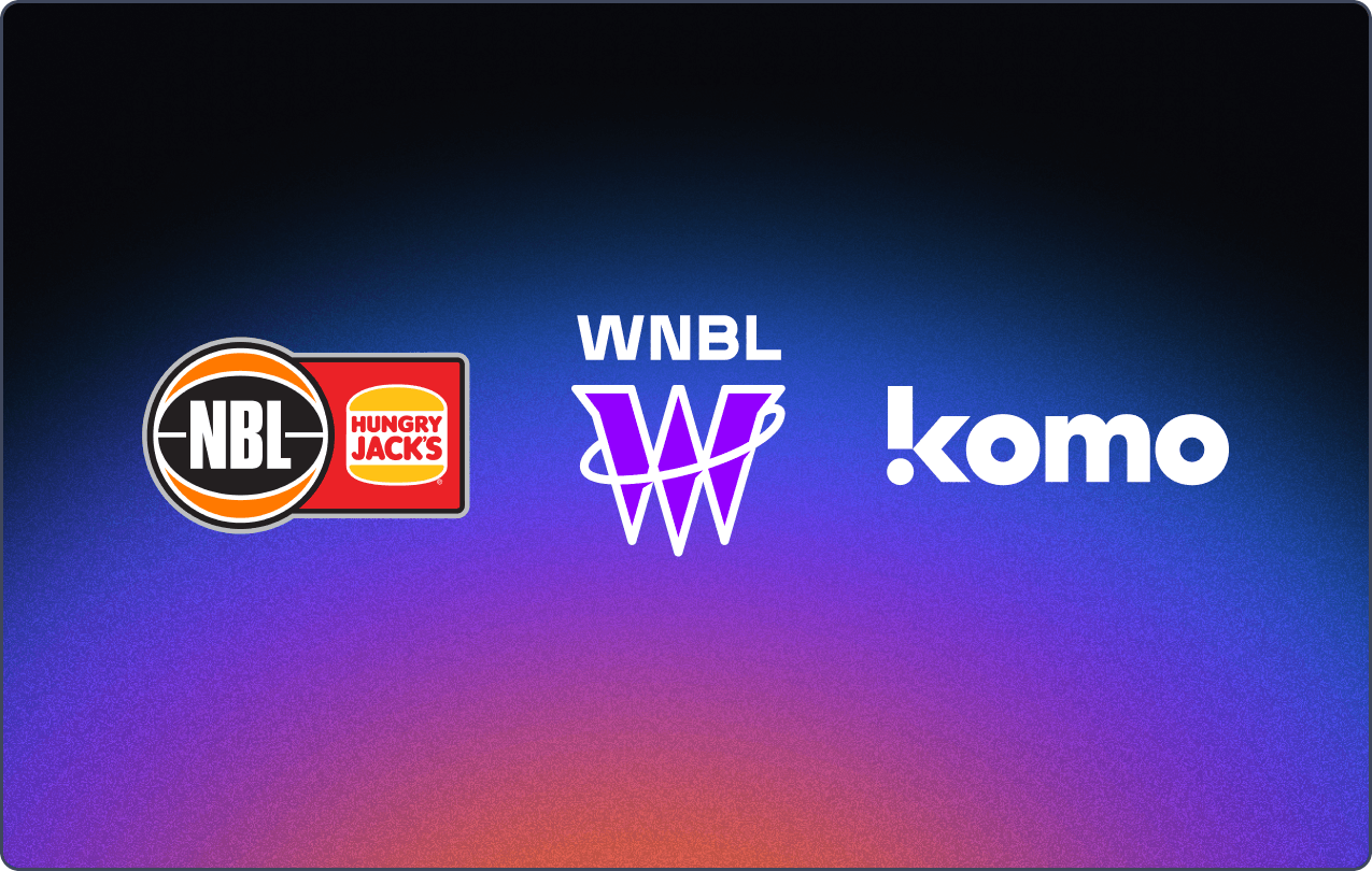 Komo partners with the NBL Group to turn basketball's growth into a fanbase it knows